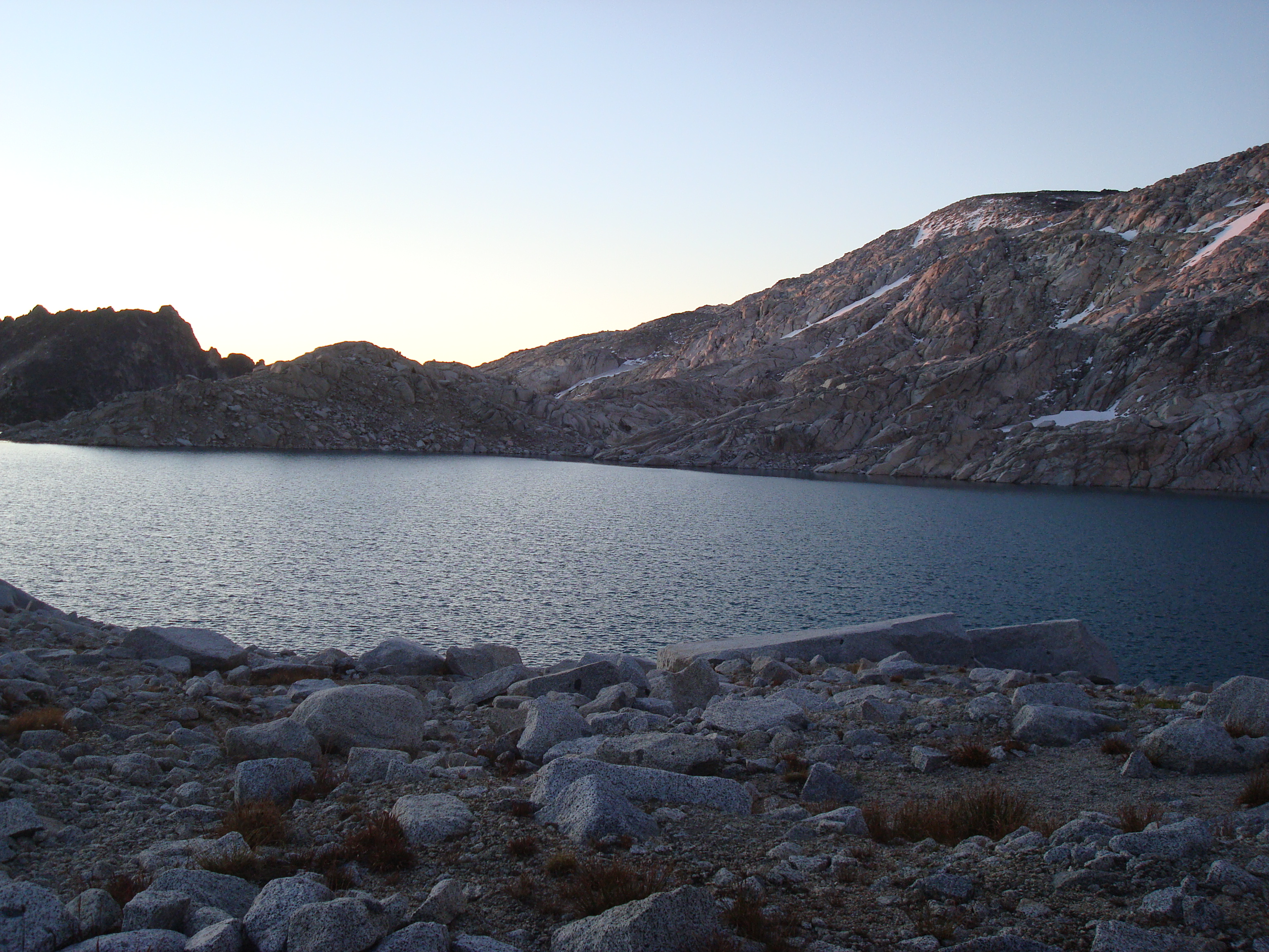 sunrise on Colchuck Plateau